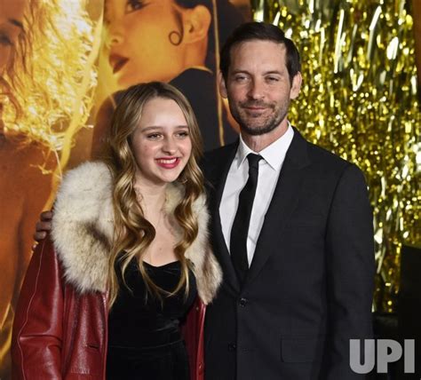 Photo Tobey Maguire And Ruby Sweetheart Maguire Attend The Babylon