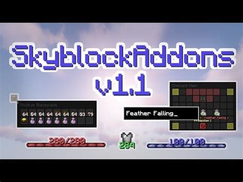 How To Install Skyblock Addons Mod YouTube