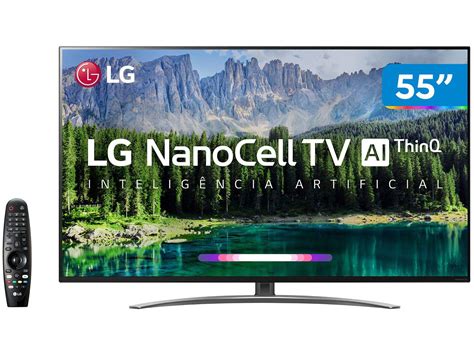 Smart Tv 4k Nanocell 55 Lg 55sm8600psa Wi Fi Hdr Inteligência