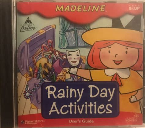 Madeline Rainy Day Activities Cd Creative Wonders Windows Mac