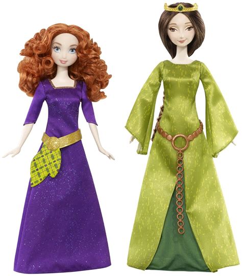 Disneypixar Brave Merida And Queen Elinor Doll 2 Pack Merida Brave
