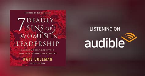 7 Deadly Sins Of Women In Leadership By Kate Coleman Elaine Storkey Introduction Audiobook