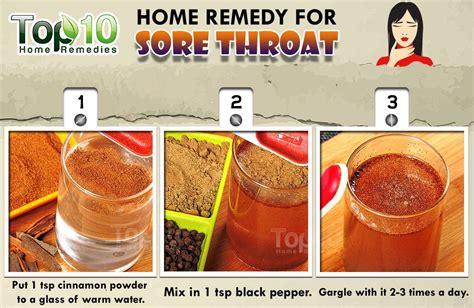 Sore throat and swollen glands remedies are similar for which the treatment usually starts at home with simple steps like gargling with warm salt water the most natural compliant is that the glands are swollen and the throat is sore. Home Remedies for Sore Throat | Top 10 Home Remedies