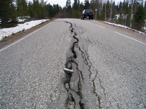 Finland, Rovaniemi, Frost crack, longitudinal crack | Flickr