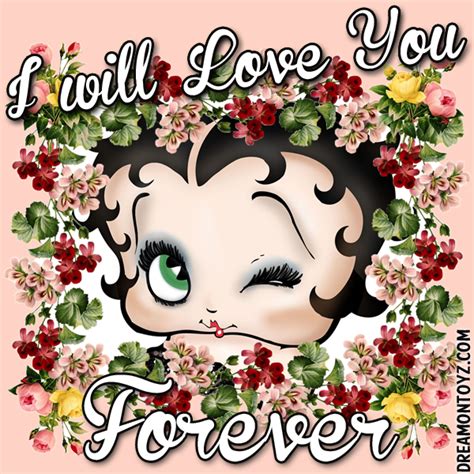Betty Boop Love Greeting Betty Boop Pictures Betty Boop Art Betty