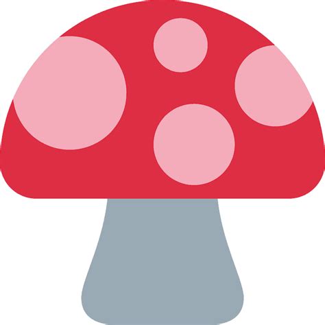 Mushroom Emoji Clipart Free Download Transparent Png Creazilla