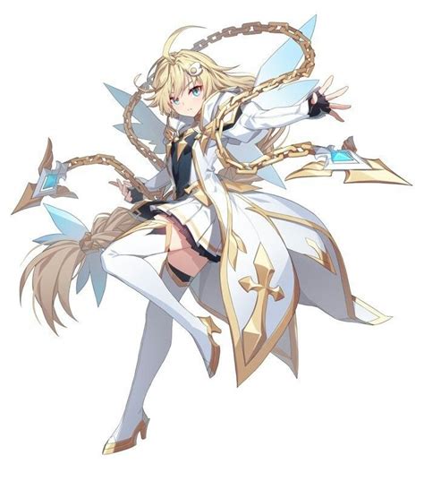 Grand Chase Female Character Design Character Design Inspiration