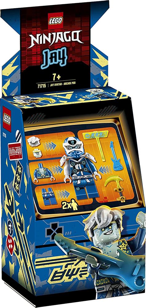 Ninjago Lego 71715 Jay Avatar Arcade Pod Portable Playset
