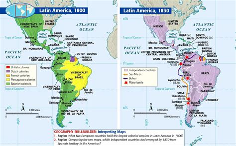 Latin American Webquest American Independence Latin American Latin