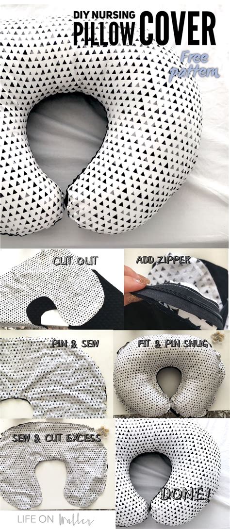 I am glad i did as this project has kept me busy during week 39 of pregnancy. DIY Nursing Pillow Cover | Diy nursing, Baby sewing projects, Baby diy projects