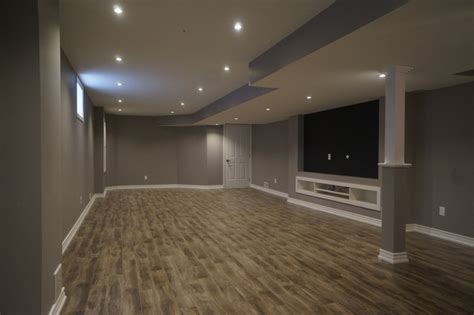 Dark grey shades will create a cozy and secluded ambiance. NEW BASEMENT - Cynthia Jean St. Markham - Modern ...