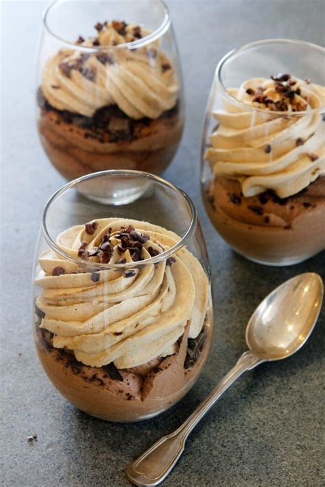 Printable recipe card with a full list of ingredients and instructions is located at the. Coffee Chocolate Parfait | Lil' Cookie