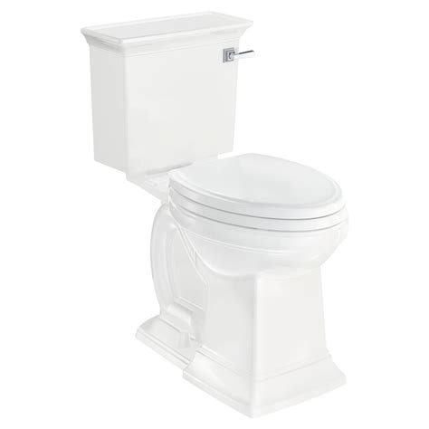American Standard Traditional White Elongated Slow Close Toilet Seat In