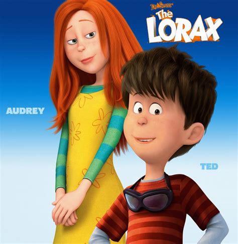 The Lorax 2012 10th Anniverary Ted And Audrey By Princessamulet16 On Deviantart