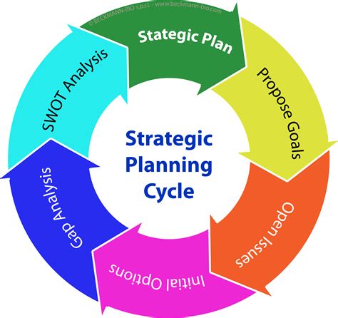Strategic Planning Cycle As A Graphic Illustration Free Image Download