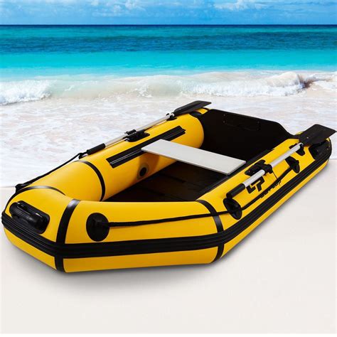 Water Sports Goplus 2 Person 75ft Inflatable Dinghy Boat Fishing
