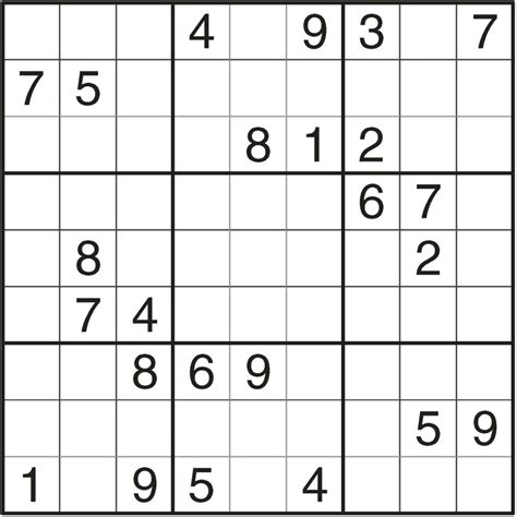 5 Best Images Of Printable Sudoku Puzzles To Print 5 Best Printable