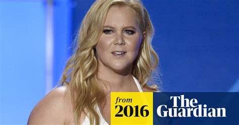 Fans Walk Out On Amy Schumer Show After She Roasts Donald Trump Amy Schumer The Guardian