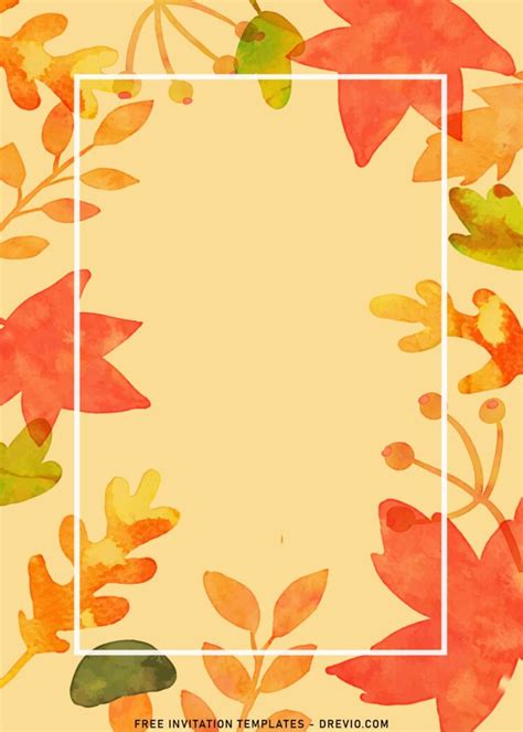 11 Cute Autumn Birthday Invitation Templates For Your Kids Birthday