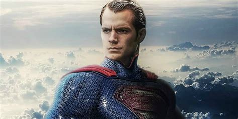 That superman we got at the end of jl? Henry Cavill Makes DCEU Return In Superman Fan Art ...