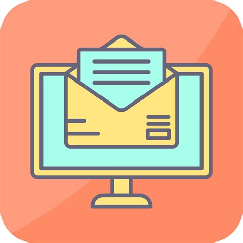 Mail Vector Icon 18756284 Vector Art At Vecteezy