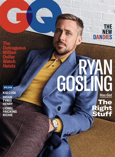 Ryan Gosling Stars In Gq Magazine November 2018 Cover Story