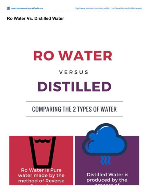 However, great value water bottle like dasani have some added minerals for taste. PPT - Ro Water vs Distilled PowerPoint Presentation, free ...