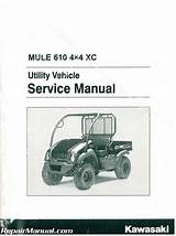 Pictures of Kawasaki Mule Service Manual