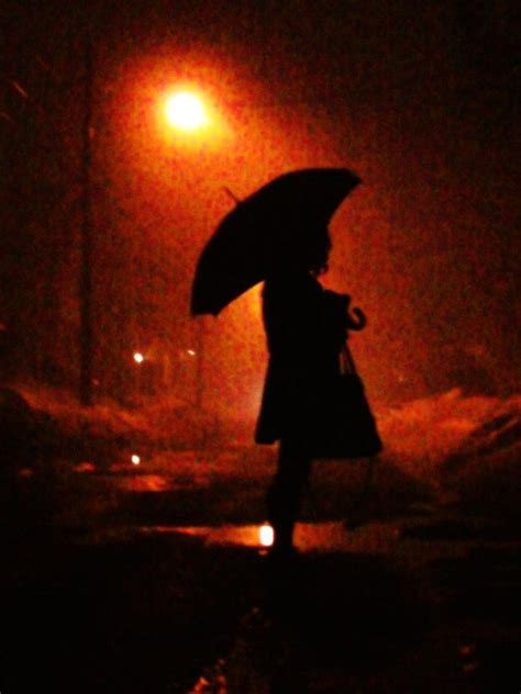 Umbrella Girl Silhouette Umbrella Photography Girl In Rain Umbrella