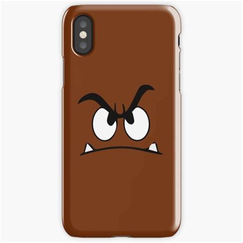 Goomba Eyes Iphone Case And Cover By Aonaka Redbubble
