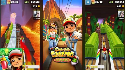 Subway Surfers Hawaii Gameplay New Update April 2017 Youtube