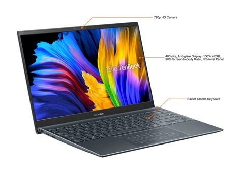 Open Box Asus Zenbook 14 Ultra Slim Laptop 14 Full Hd Nanoedge Bezel