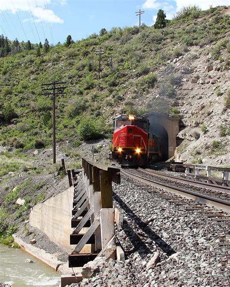 Utah Railway At Kyune Tunnel Photograph By Malcolm Howard