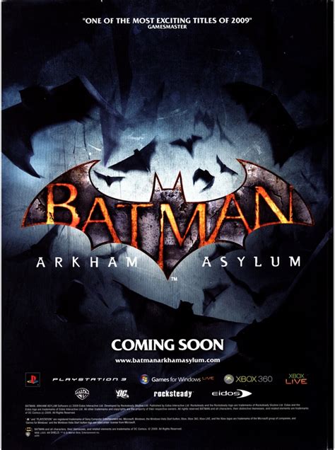 Batman Arkham Asylum Download Gamefabrique