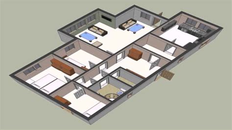 For a 2d view i simply had to click 'top view' and. Google Sketchup Floor Plan Youtube (see description) - YouTube