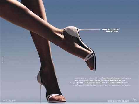 Air France Print Advert By Euro Rscg High Heels Ads Of The World