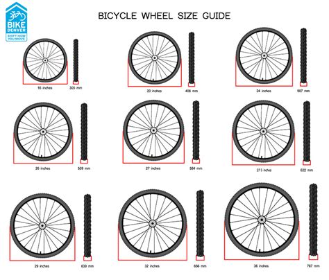 Bike Wheel Size Chart For Height Age The Complete Guide