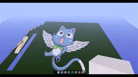 Minecraft Pixel Art Happy Fairy Tail Youtube