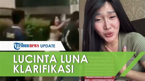 Video Lucinta Luna Dilecehkan Seorang Lelaki Langsung Pukul Dan Jambak Pelaku Tribun Video