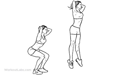 Jump Squats Workoutlabs Exercise Guide