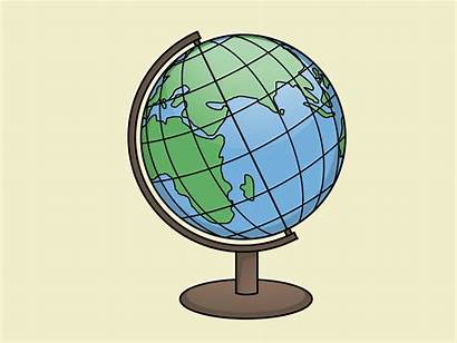 Globe Social Studies Drawing Draw Earth Clipart