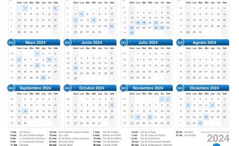 Calendario 2024 Con Dias Festivos En Puerto Rico Imprimir Y Descargar