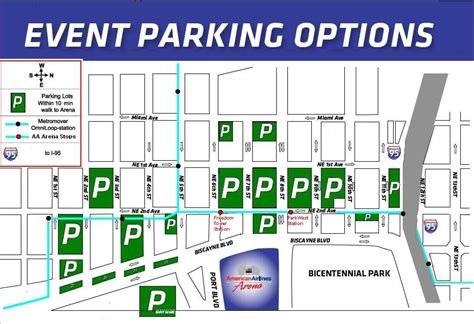 Event Parking Map 7 29 14 Stadium Parking Guides
