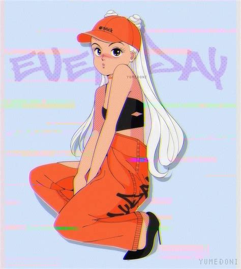 Orange Vibezz By Yumedoni Ariana Grande Anime Ariana Grande Drawings
