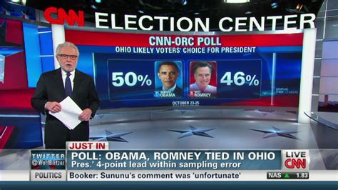 Cnn Poll Obama 50 Romney 46 In Ohio Cnn Political Ticker Blogs