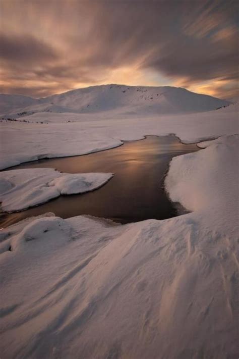 Upvoted Eternal Winter Twilight Norway Long Exposure Oc