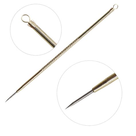 Acne Blackhead Removal Needles Stainless Pimple Remover Tool Spot