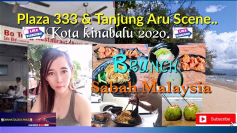 Specialize in surf internet, talk and social media. Plaza 333 & Tanjung Aru Beach Scene | Eating Brunch | Kota ...