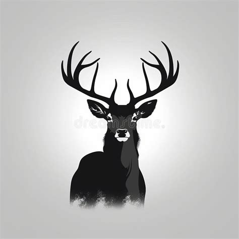 Deer Silhouette Logo Stock Illustration Illustration Of Flat 275136036