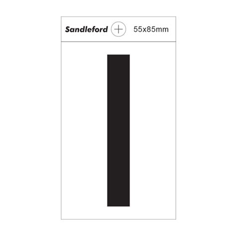 Sandleford 85 X 55mm I White Self Adhesive Letter Bunnings Warehouse